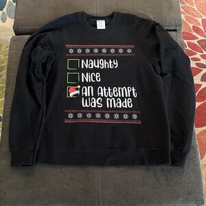 Black Holiday Sweatshirt